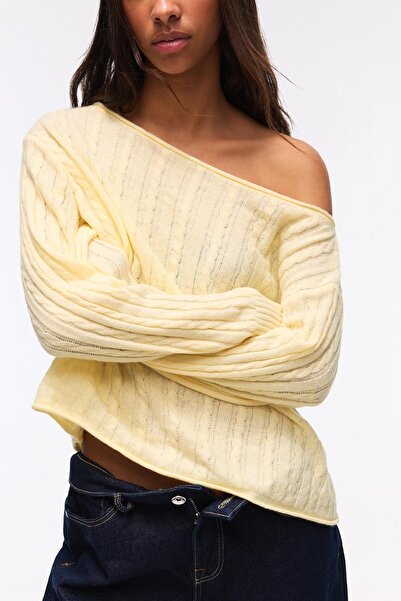 Bershka Örgü kazak