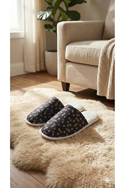 Serena Papuci de casă pentru bărbați, model Whiskey – călduroși și comozi