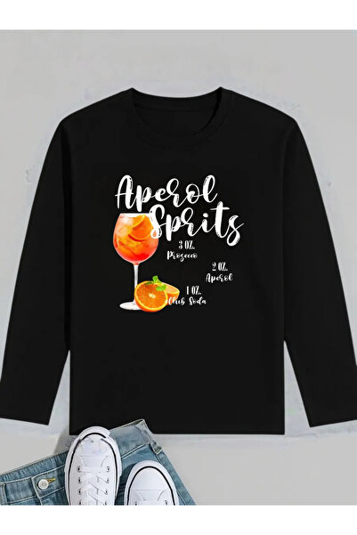 ELNOYA سترة رياضية مريحة من القطن عالي الجودة باللون الأسود مع تصميم كوكتيل