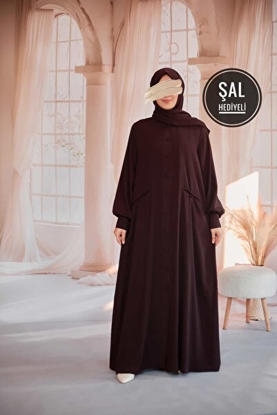 Nissra Ankanoor Shawl Gifted Buttoned Ferace Anka255117