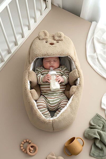 Rivaİstanbul Rabbit Plush Baby Carrying Bag