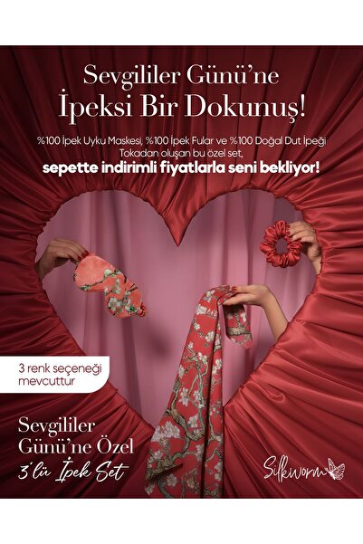 silkwormlife مجموعة خاصة لعيد الحب |   شال حريري 100% بنقشة شجرة اللوز من فان...