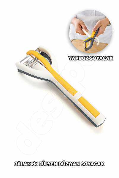 Single Puzzle Peeler, 3-in-1 Peeler, Separate Pieces, Sharp