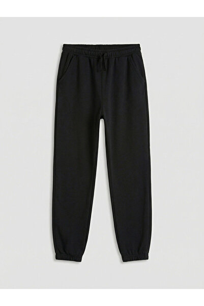 LC Waikiki Set de trening negru cu glugă pentru băieți