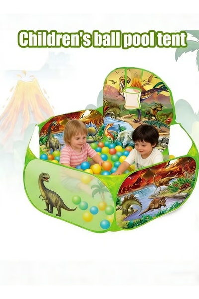 Generic بيت لعب للأطفال مع مسبح كرات قابل للطي (بدون كرة)