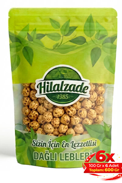 Leblebi Kuruyemiş Duble Leblebi Kavrulmuş Dağlı Tuzlu 100 Gr x 6 Adet (600 Gr)