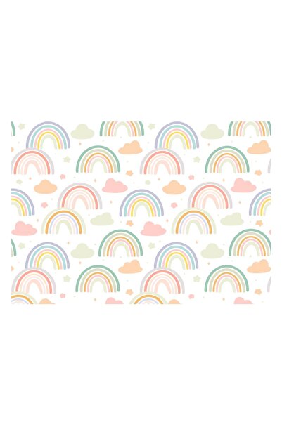 Factory Price Rainbow Cushion Play Mat Rug – Soft Padded Carpet with Non-Slip...