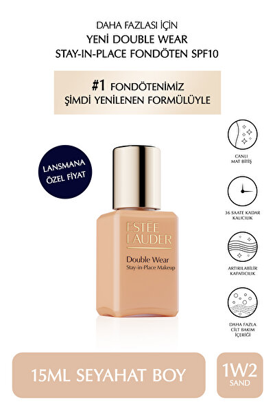 Estee Lauder Seyahat Boy Fondöten - Double Wear Stay-in-Place Fondöten SPF10 ...