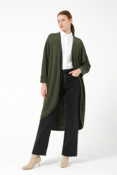 Hatun Atila Hatunatila Oversize Row of Stones Hera Fabric Poncho 8555