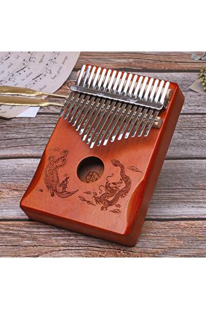 Choice8 17key Loong Retro Lydesy Kalimba Thumb Piano kit 17Key Manual Tuned C...