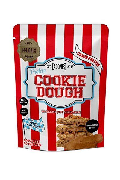 Adonis ادونيس - بروتين كوكي دو - Protein Cookie Dough - 400 جم - كوكيز بالكراميل