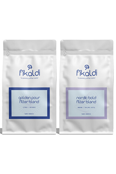 Fikaldi Coffee Filtre Tanışma Paketi 2*250Gr