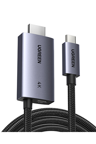 Ugreen USB-C to HDMI 4K Kablo, 2 Metre, 55330