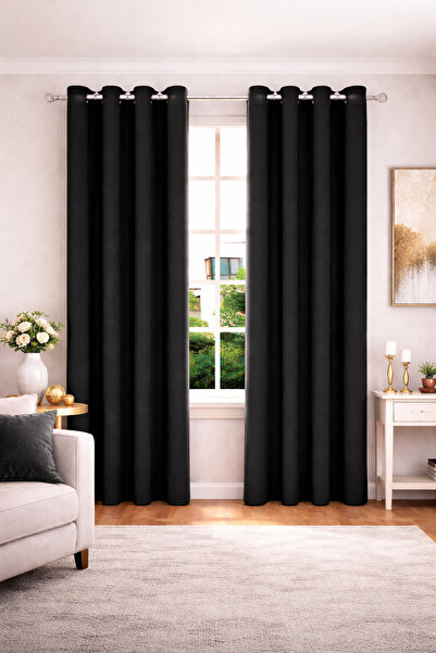 OEM Draperie Decorativa Blackout cu Inele, dimensiuni 140x260cm