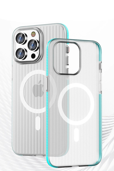 isiltikidsmoda Joko iPhone 14 Pro Max Line Magsafe Cover - Blue