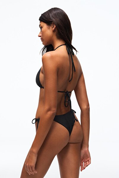 Bershka Brezilya modeli taşlı bikini altı