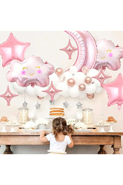 PASTA ADAM PARTİ VE PASTA MALZEMELERİ Bulut Folyo Balon - Hava ve Helyum Gazı...