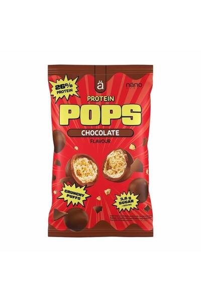 Nano Supps نانو سبس - بروتين بوبس كرات الشكولاتة بالبروتين (4 حبات) - شوكولاتة