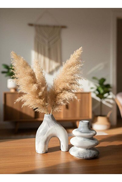 Nova Deco Set of 2 Nordic Style Bohemian Vases 10 cm Gift Pinterest Pampas Va...