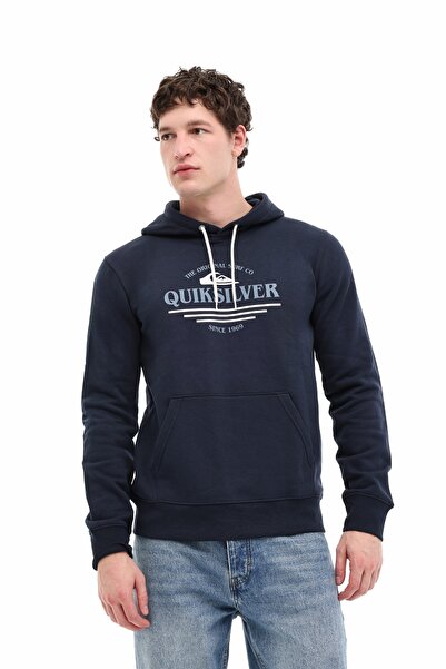 Quiksilver SCREEN FLEECE CLASSIC SUR Lacivert Erkek Sweatshirt