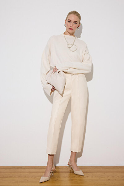 Touché Privé Belted Vegan Leather Pants