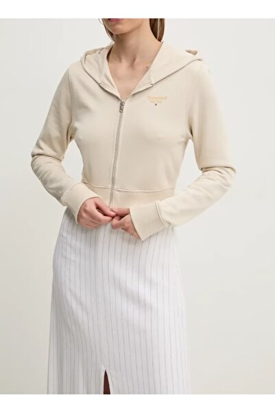 Tommy Jeans Hanorac cu glugă TJW CRP Metallic Lala