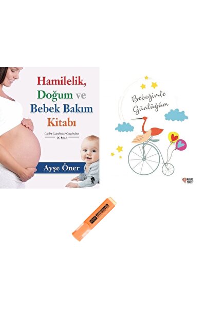 Nemesis Kitap Hamilelik Doğum ve Bebek Bakım Kitabı + Bebeğimle Günlüğüm / Ka...