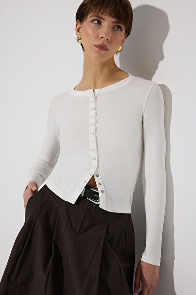 Touché Privé Body cu mânecă lungă și detalii frontale.