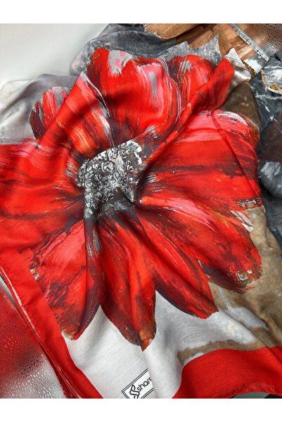 Sharell modern desenli şal