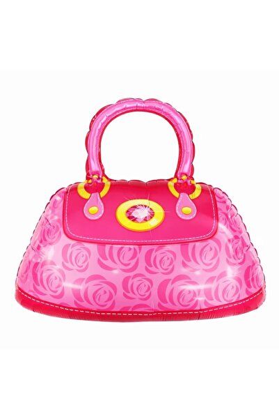 parti sürprizi Fancy Girls Pink Bag Shaped Foil Balloon 1 Piece