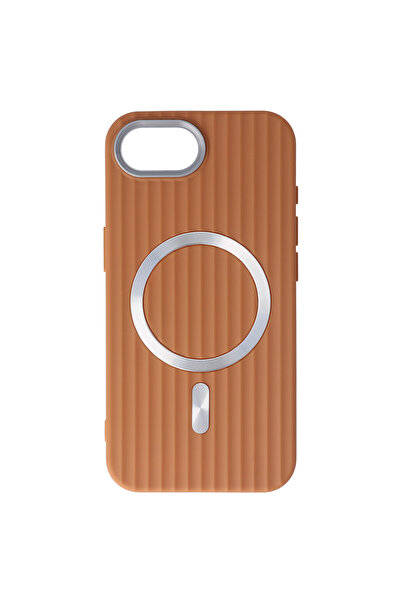 SEP TPU Magnetic Waves Apple iPhone 16e Case Brown