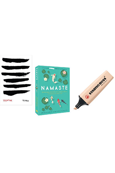 Jaguar Kitap Yaşamak - Yu Hua + Namaste Mutluluğa Kendini Geliştirmeye ve Baş...