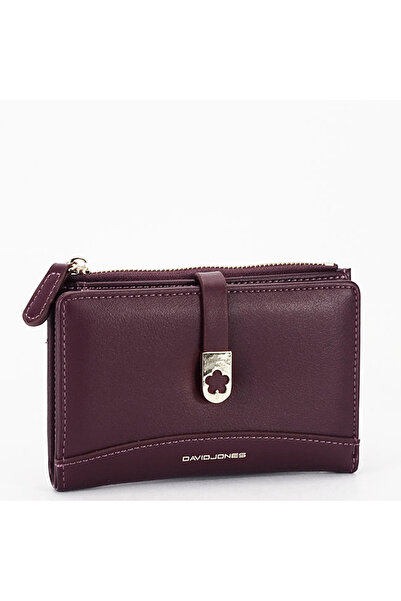 David Jones Paris burgundy wallet B-P140-003H 07