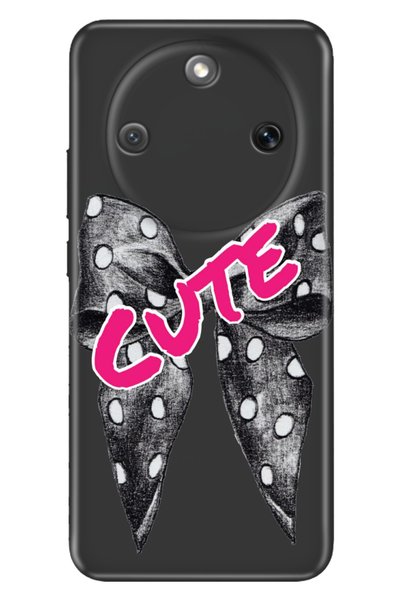 Cekuonline Honor Magic 8 Lite 6.79" Case Decorative Silicone Printed Cover Cu...