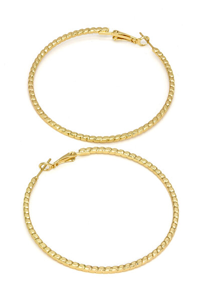 Nearsis حلق دائري منقوش على شكل مكعب رباعي الأضلاع بقطر 6 سم