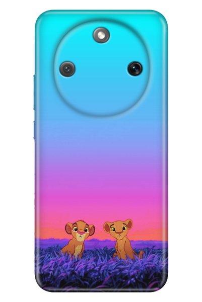 Cekuonline حافظة لهاتف Honor Magic 8 Lite مقاس 6.79 بوصة مزينة بغطاء مطبوع من...