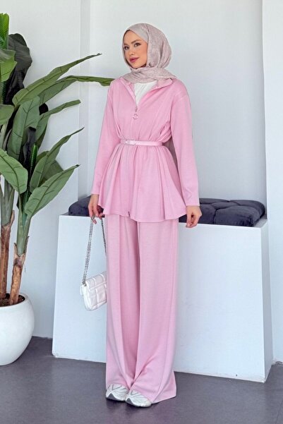 Sezi Moda Giyim Mera Pantolonlu Takım