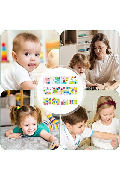 Generic Leno Screws And Bolts Toys | Sensory Building Blocks Set Montessori S...