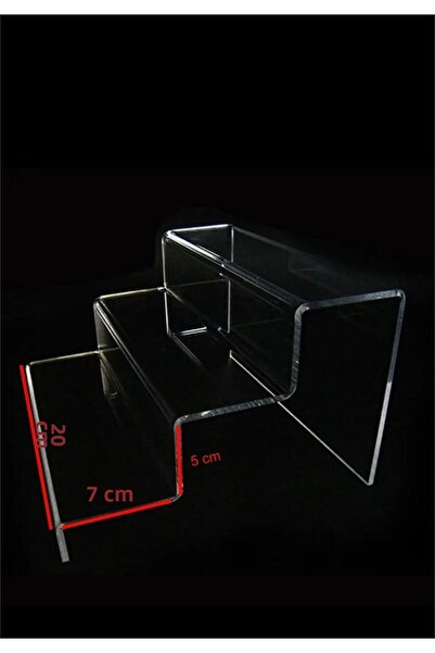 Generic Brand Suport de prezentare pentru scară din plexiglas transparent, 3 ...
