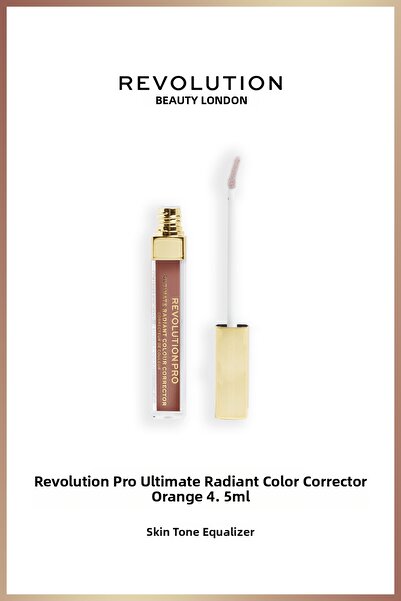 Revolution Pro مصحح لون نباتي مسبق (للبقع)-مصحح لون سائل برتقالي 4.5 مل