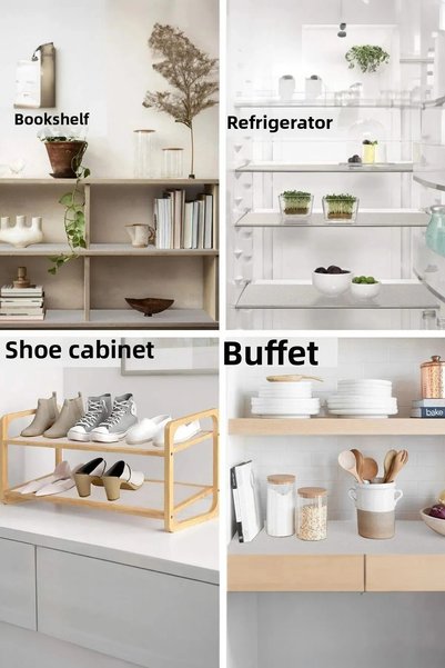 Plodna House 10 Meters Transparent Shelf Cover Cabinet And Drawer Non-Slip Non-Slip Cover-45x10 Mt