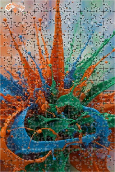 Teona Ahşap لغز خشبي بإطار مزدوج الطبقات من ماجيك كولور بلوس 150 قطعة 20x30