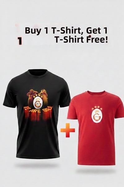 Galatasaray Licensed Osimhen and Icardi T-Shirts