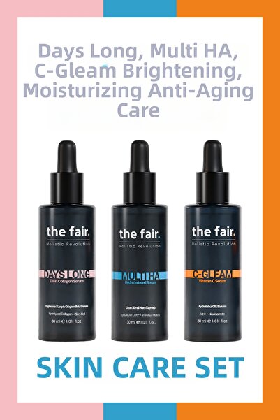 the fair. Brightening Moisturizing Anti-Aging Skin Serum Skin Care Set