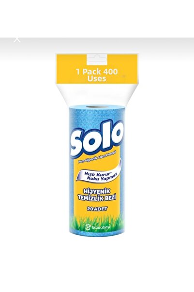 Solo Paper Cloth 20Pcs Hygienic Cleaning Cloth