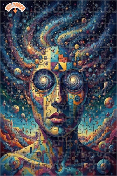 Teona Ahşap لغز خشبي ذو طبقتين من يونيفرسال مايند، 150 قطعة، مقاس 20×30