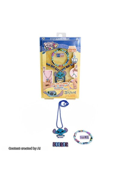 STICH مجموعة قلادة وسوار ستيكي رولز ستيتشلي - صمم مجوهراتك الخاصة!