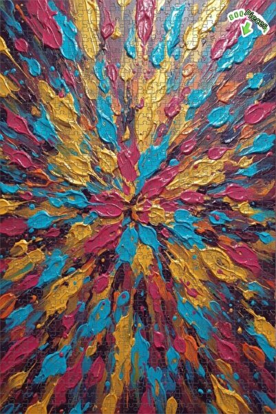 Teona Ahşap لوحة خشبية مؤطرة بطبقتين ذات مظهر عصري من مجموعة Energetic Color ...