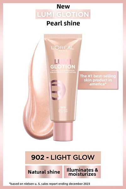 L'Oreal Paris لو ريل باريس جلوشن أول إن وان ناتشورال شاين 902 - توهج خفيف