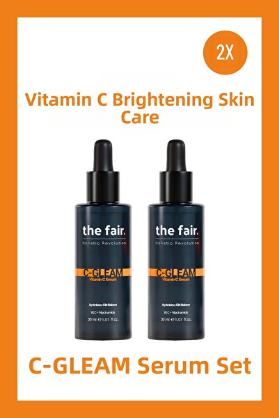 the fair. C-Gleam Vitamin C Brightening Pore and Blemish Care Serum 2 Pieces